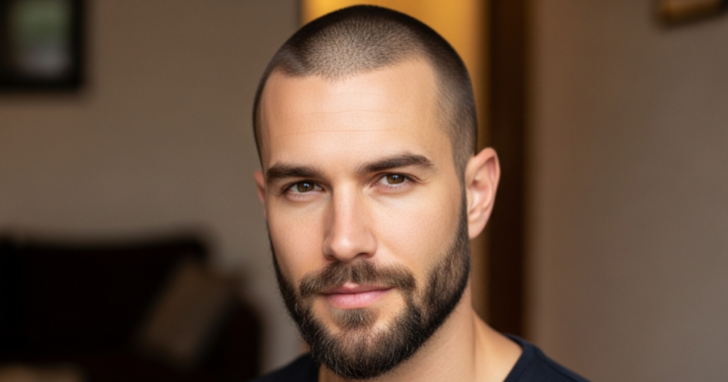 Buzz Cut with Beard