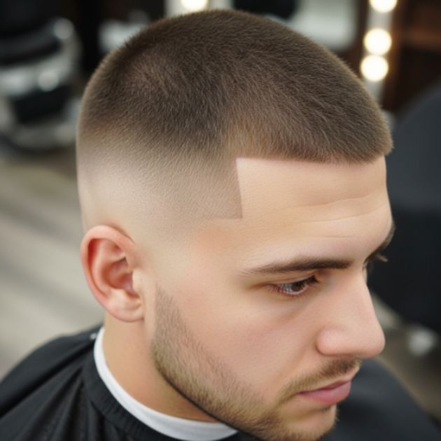 Buzz Cut with Skin Fade