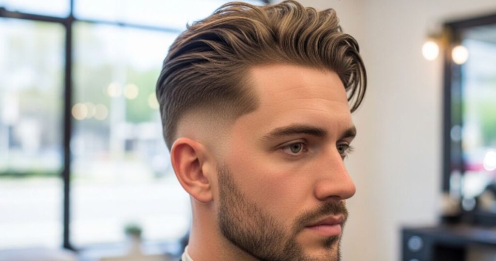 Drop Fade with Long Top