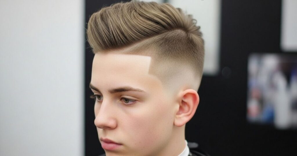 Faux Hawk Fade