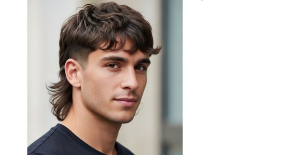 Héctor Bellerín – Mullet with Middle Part