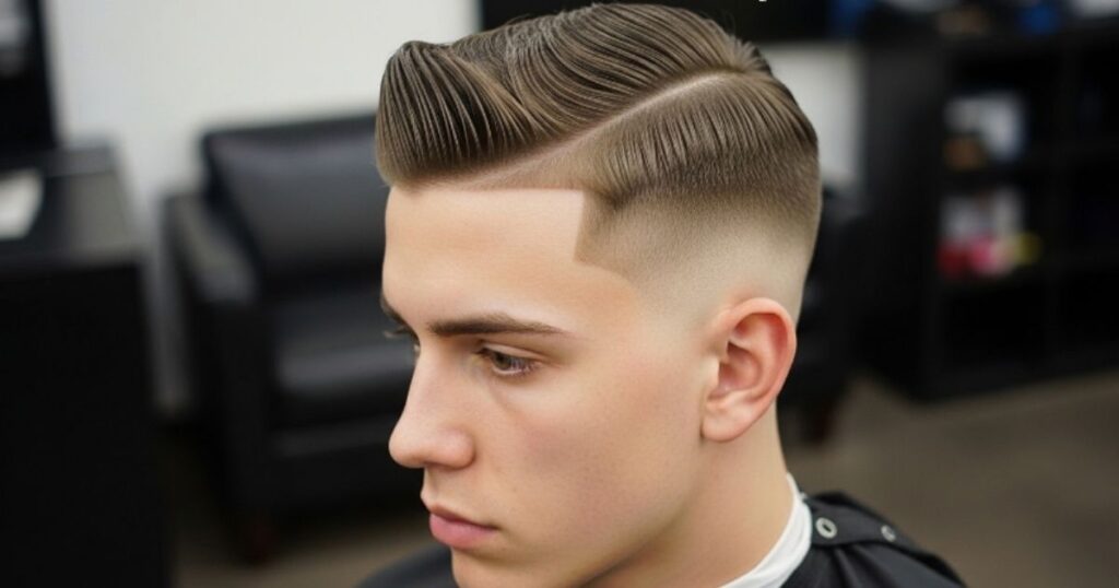 High Skin Fade with Waves
