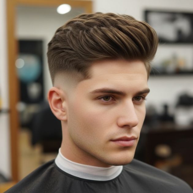 High Taper Fade with Layers
