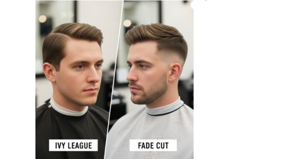 Ivy League vs Fade Cut