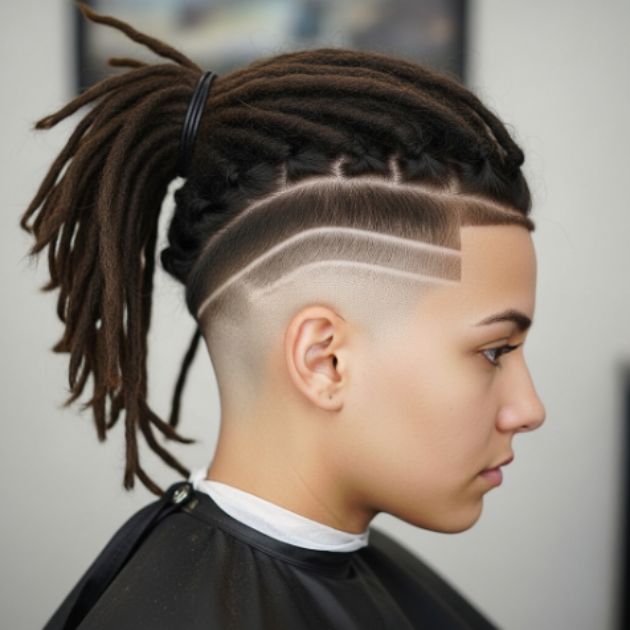 Loc-Inspired Undercut
