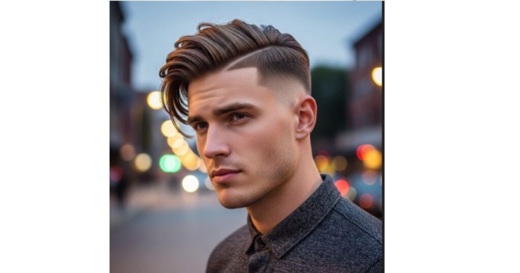 Long on Top with Hard Side Part