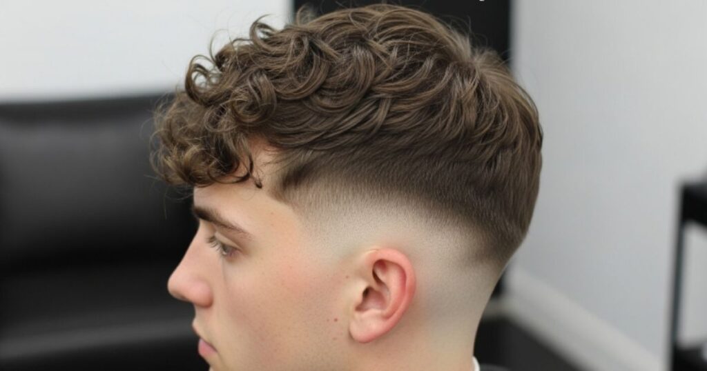 Low Temp Fade with Medium Curls