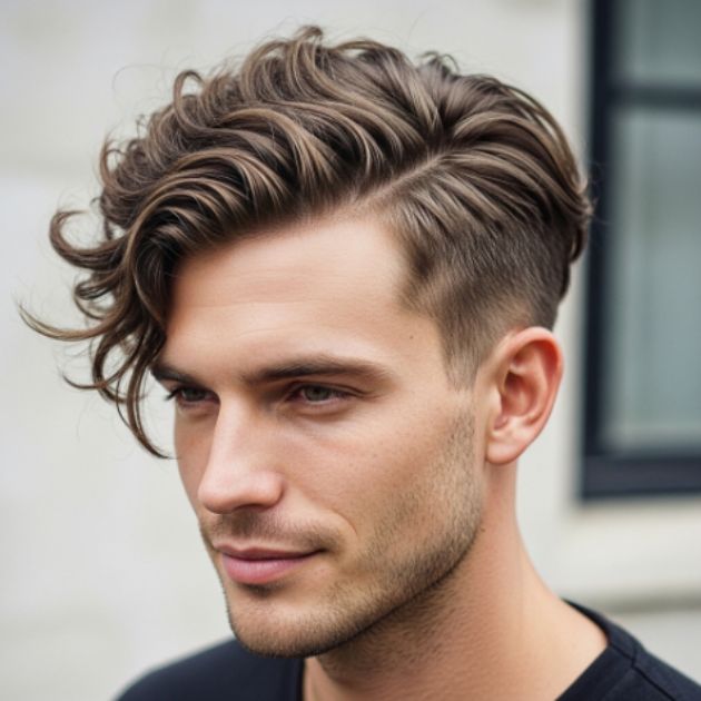 Medium Flow with Side Part