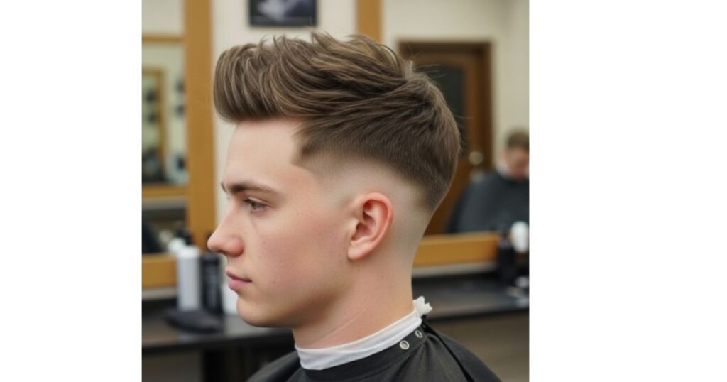 Messy Textured Top Fade