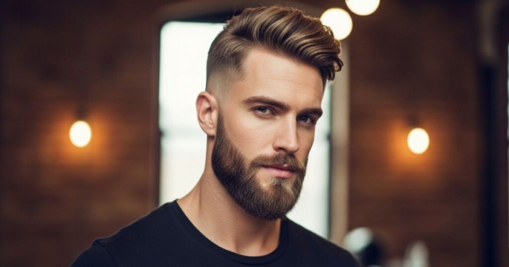 Mid Fade with Beard
