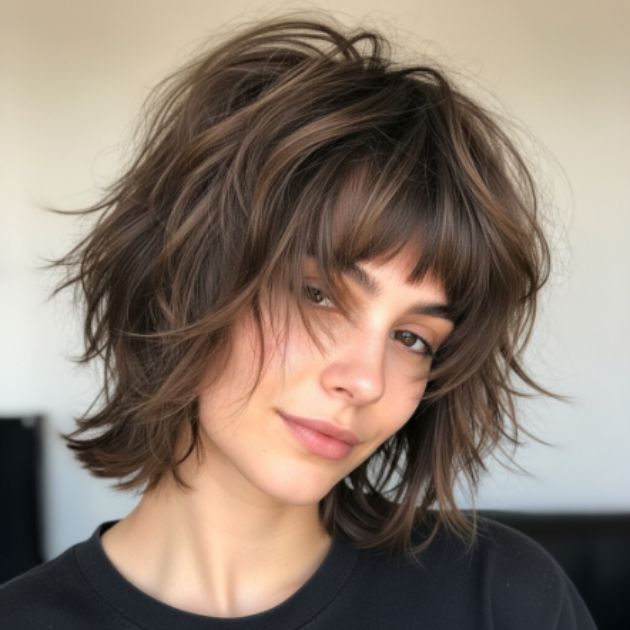 Short Messy Shags