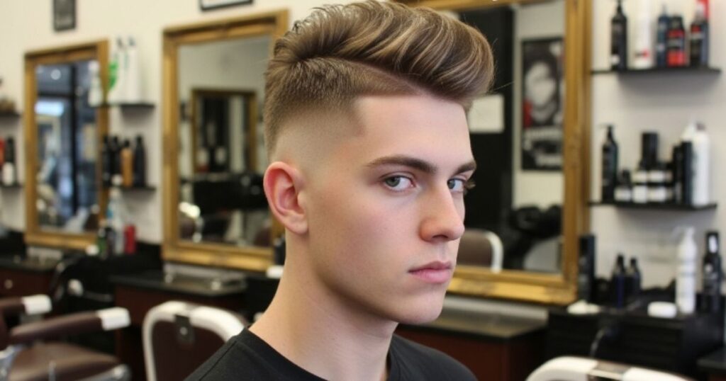 Taper Fade Faux Hawk