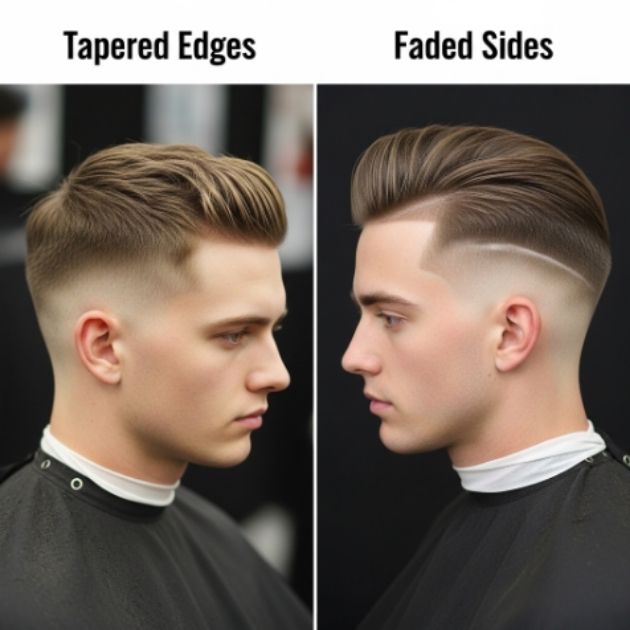 Tapered Edges vs Faded Sides