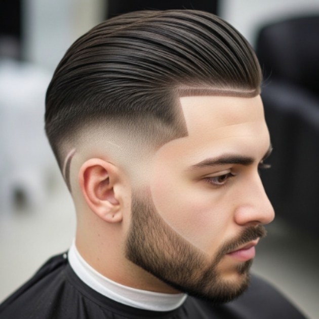 Temple (Taper) Fade Sharp and Sleek