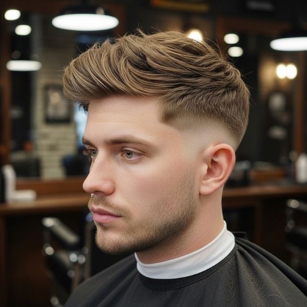 Blowout Textured Fringe Low Taper