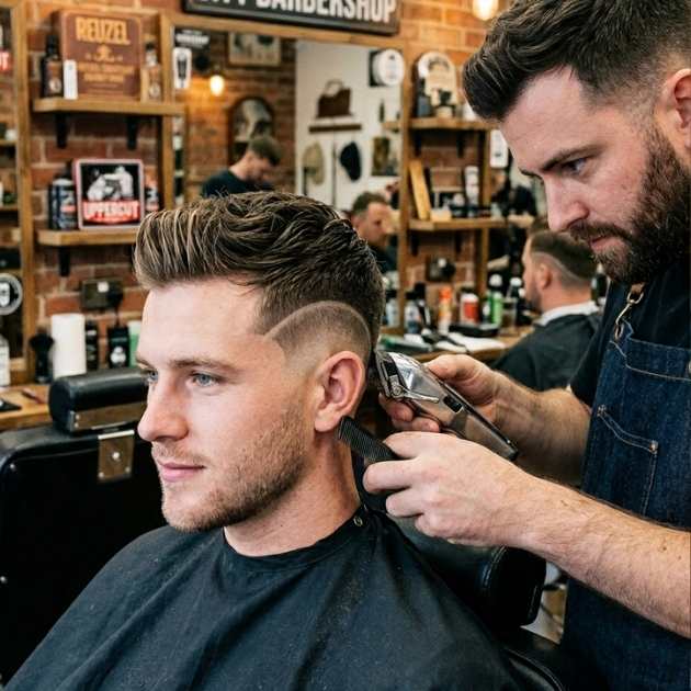 Sharp Burst Fade Taper