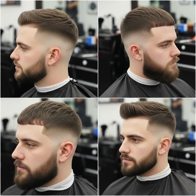 Buzz Cut Fade (Low, Mid & High)