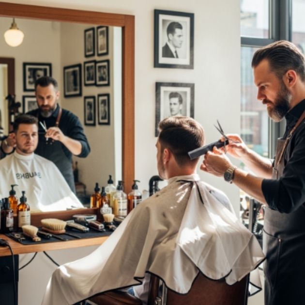 In the chair: how the cut happens