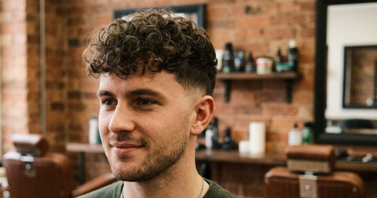 Low Taper Fade Curly Haircuts