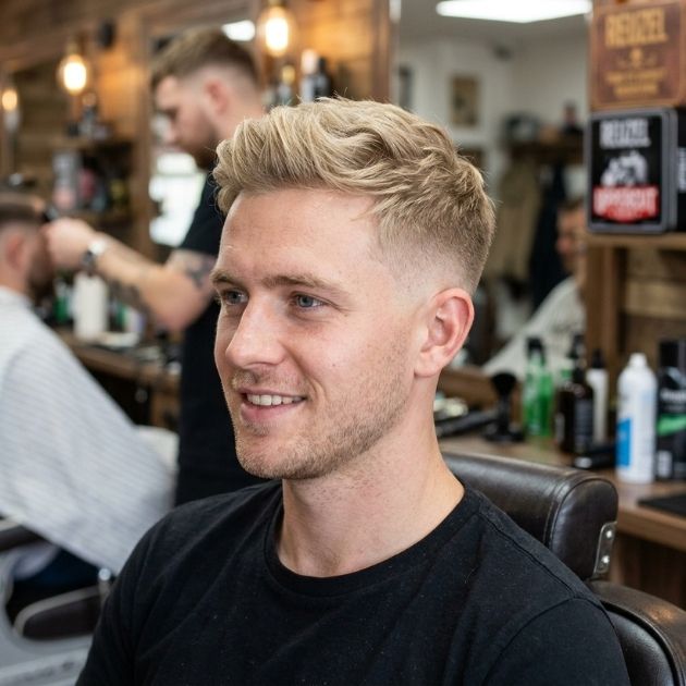 Was ist Low Taper Fade Blonde Hair?