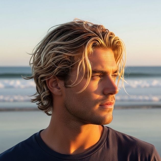 Wavy Medium Surfer Cut