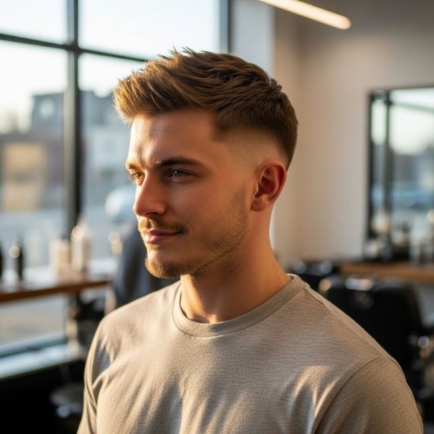 What Is a Modern Short Messy Crew Cut