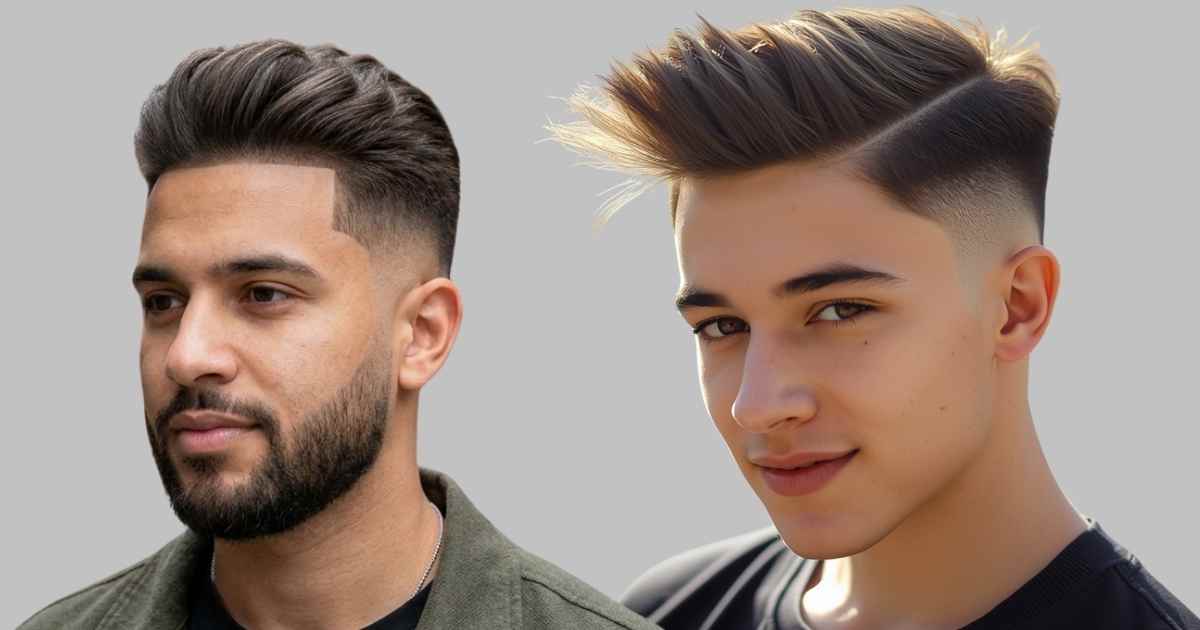 mid fade haircut